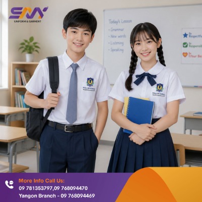 ဝတ်လိုက်တိုင်း သက်တောင့်သက်သာ မြင်လိုက်တိုင်း ဂုဏ်ယူရတာ  SNY School Uniform ပါ။